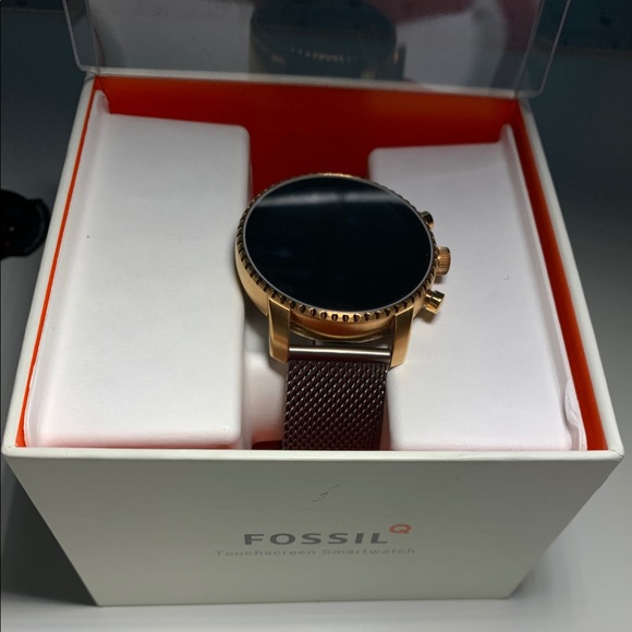 fossil q explorist gen 4 gold
